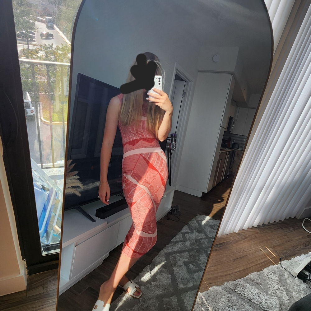 Elegant Red Women's Dress